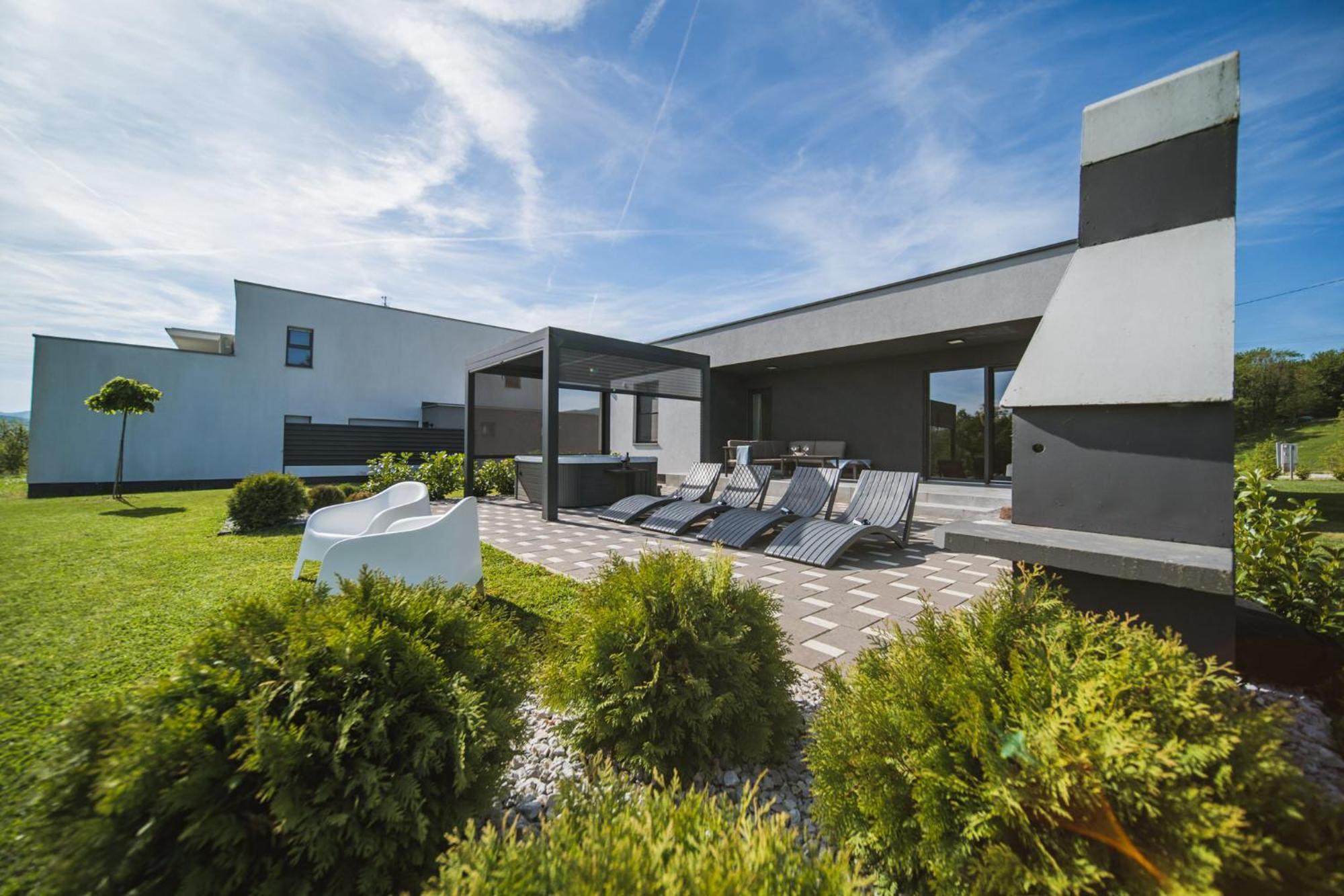 K Relax Place, Varazdinske Toplice, Modern Home With Sauna, Jacuzzi, Wifi 외부 사진