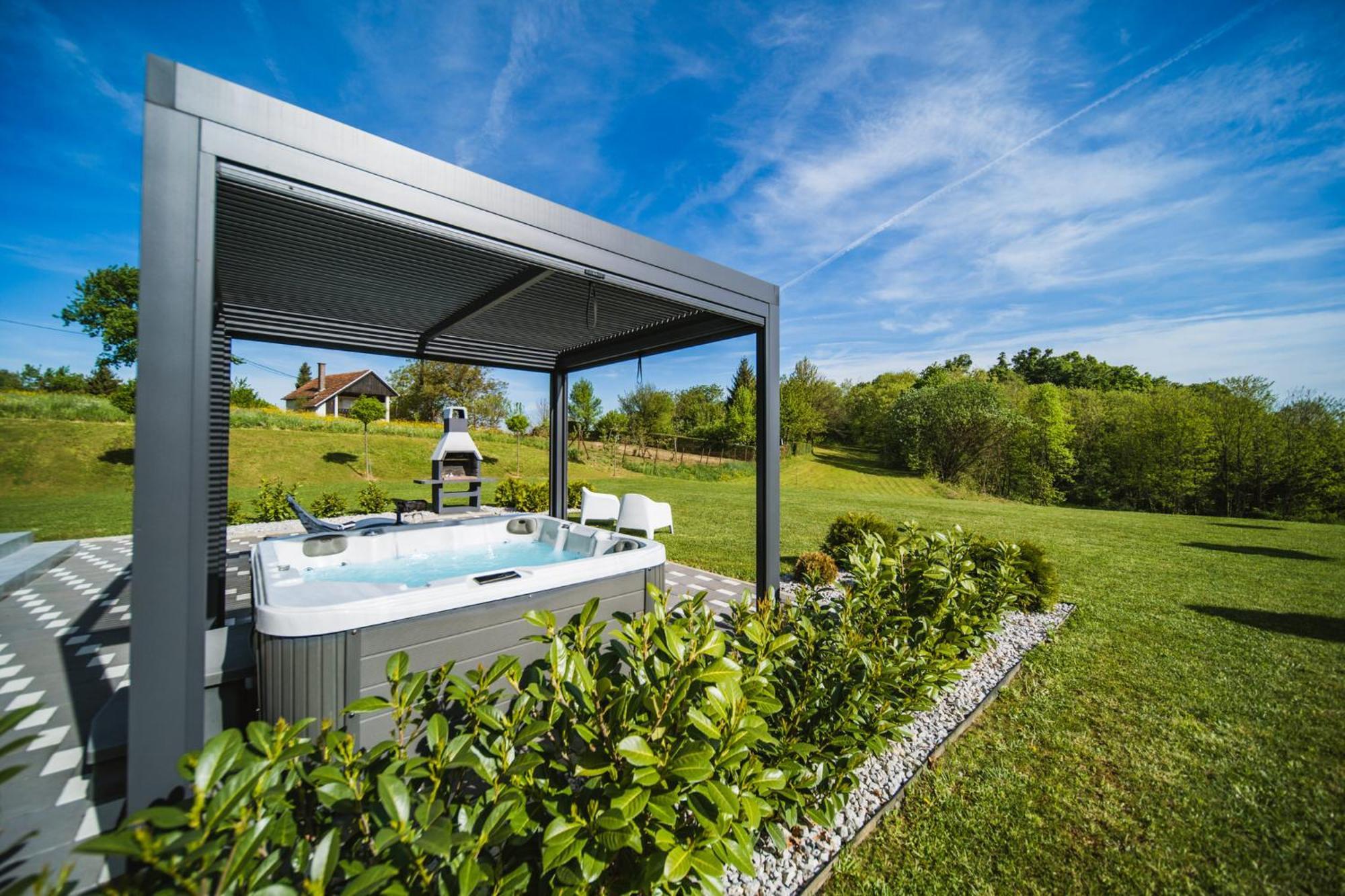 K Relax Place, Varazdinske Toplice, Modern Home With Sauna, Jacuzzi, Wifi 외부 사진
